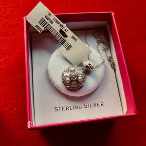 Sterling Silver Pearl Pendant Necklace